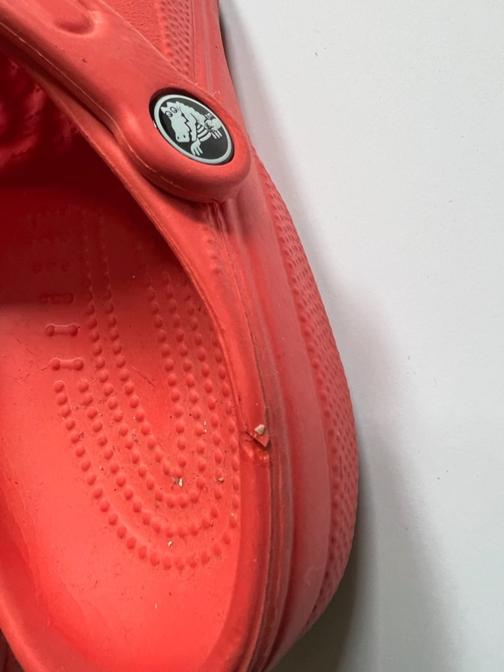 CROCS Classic Clogs Salmon Red Comfort Slip-On Unisex Women's 8-9 Men's 6-7 - Picture 8 of 8